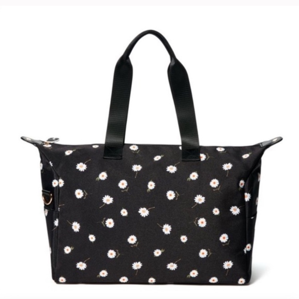 Alice and Olivia For Fabfitfun Daisy print duffle bag
